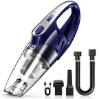 6000PA Handheld Vacuum Cleaner – Super Suction, Quiet, Multi-Purpose for Car, Home & Pets (Pink Gift Edition)
