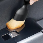 Car Air Vent Cleaning Brush – Soft Bristle Interior Duster with Protective Case for Detailing