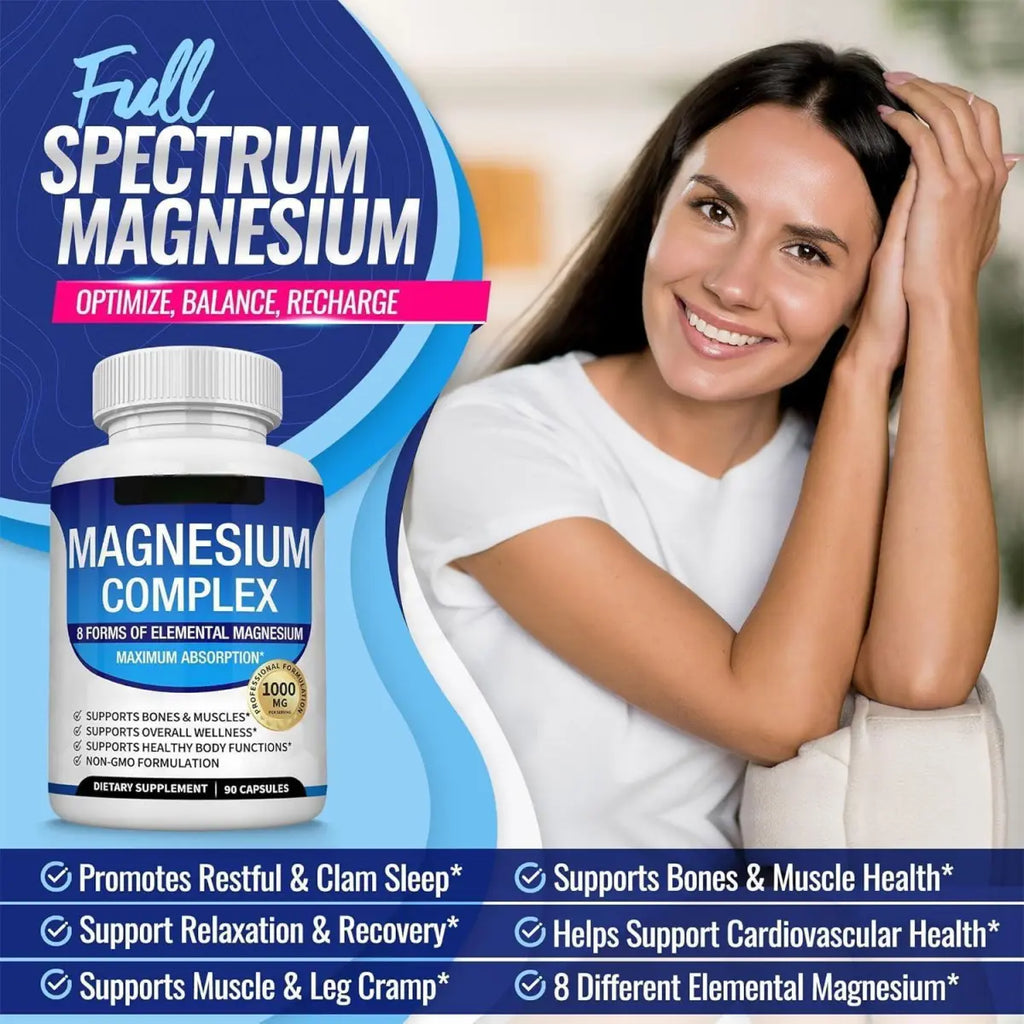 Magnesium Glycinate Capsules – High Absorption Formula