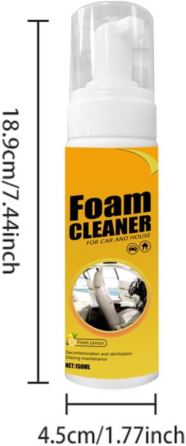 2×150ml Multi-Purpose Car Foam Cleaner