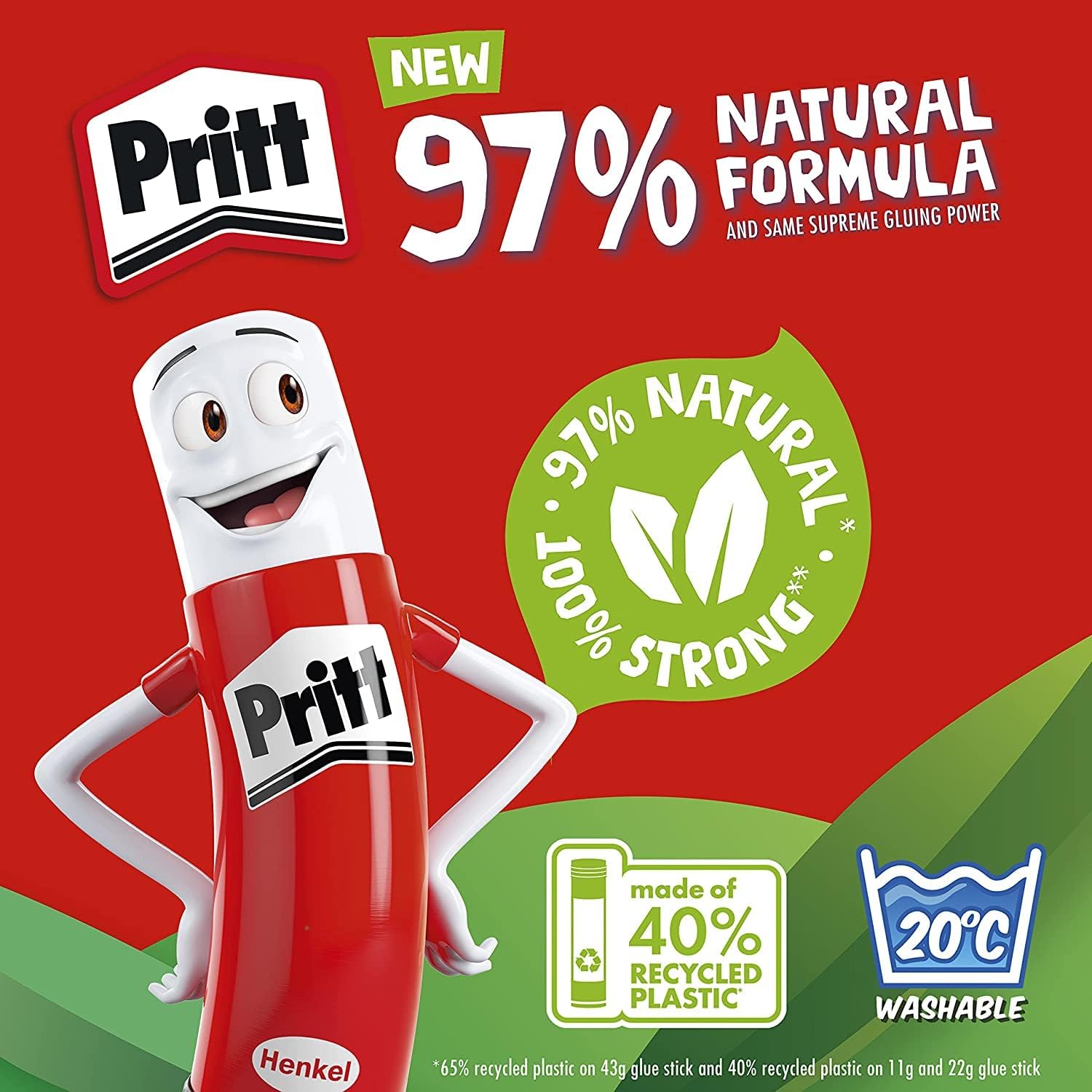Pritt Glue Stick 22g – Pack of 3