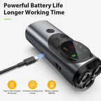 ROJECO Ultrasonic Dog Bark Trainer – Rechargeable Anti-Bark Device with LED Flashlight