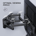 PERLESMITH TV Wall Bracket – Swivel & Tilt Mount 26–70"