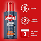 Alpecin Caffeine Shampoo C1 375ml – Stronger, Thicker Hair for Men