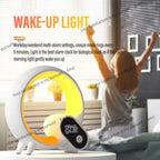 Smart LED Night Lamp with Bluetooth Speaker, Alarm Clock & White Noise – App-Controlled Bedside Sleep Companion Light