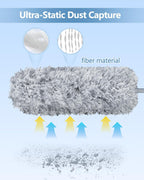 Extendable Microfiber Feather Duster – Telescopic Cleaning Tool