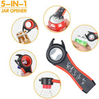 Otstar 5-in-1 Multi-Function Jar & Bottle Opener