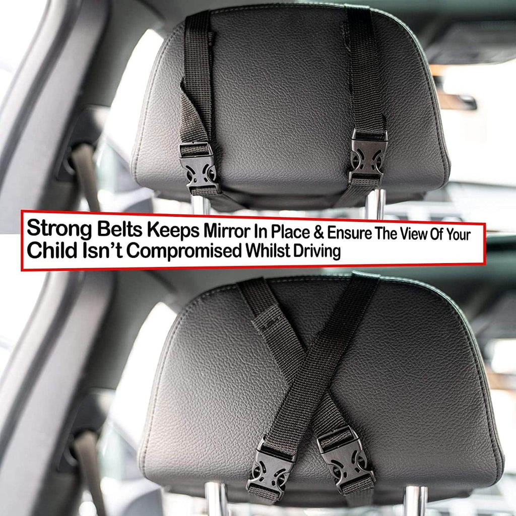 Baby Car Rear Seat Mirror – Shatterproof & Adjustable