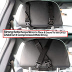 Baby Car Rear Seat Mirror – Shatterproof & Adjustable
