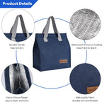 Yikki Insulated Lunch Bag – Reusable Leakproof Thermal Cooler Tote