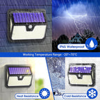 238-LED Solar Motion Sensor Security Light (IP65, 270° Wide Angle)