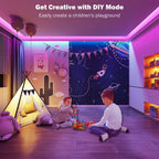 30M Bluetooth RGB LED Strip Lights with Music Sync