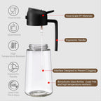 Olive Oil Spray & Pour Bottle 470ml – Glass Dispenser