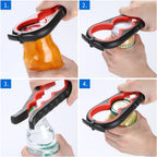 Otstar 5-in-1 Multi-Function Jar & Bottle Opener