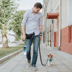 All-in-One Dog Travel Bottle – Water + Food Dispenser for Mess-Free Adventures
