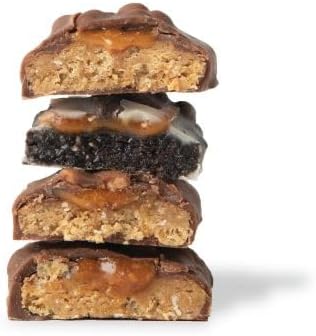 Vegan Protein Bars – Low Sugar & 99 Calorie Chocolate Snack Bars | Gluten & Dairy Free | Plant-Based High Protein Energy Bar