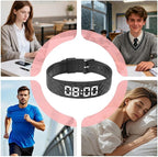 Rise Alarm Band – Silent Vibrating Alarm Wristband for Heavy Sleepers