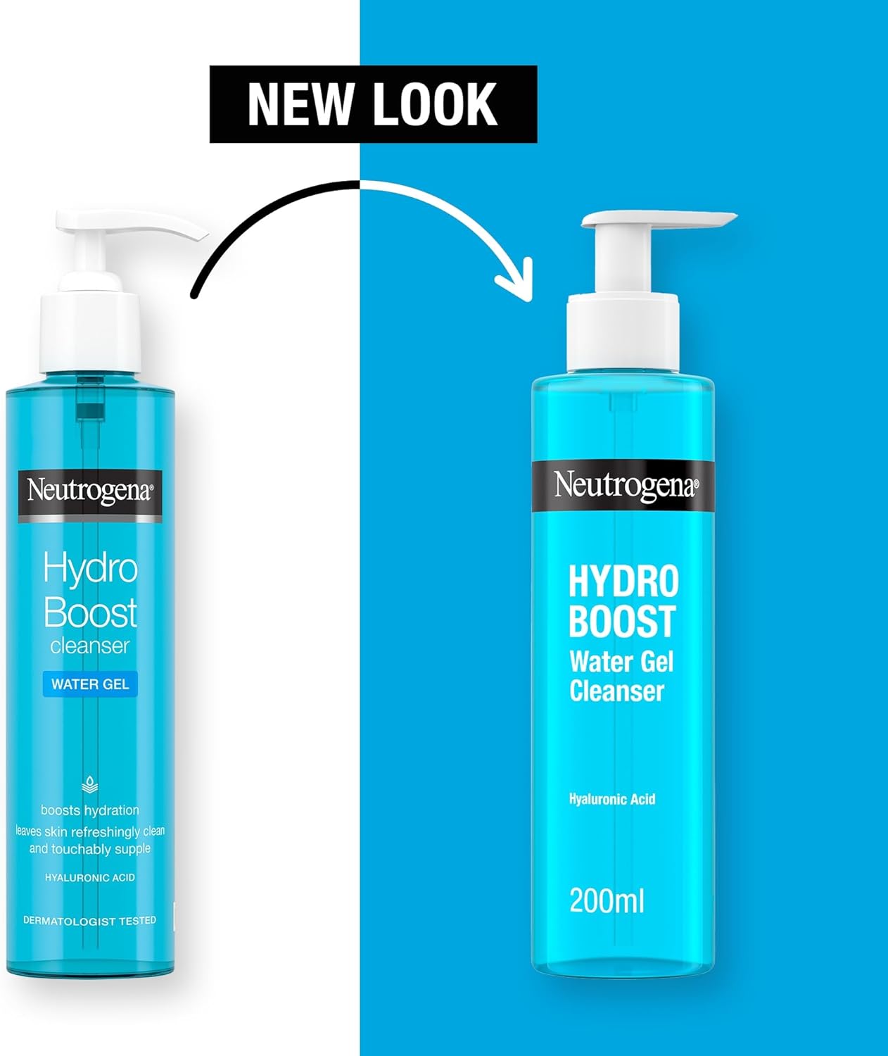 Neutrogena Hydro Boost Water Gel Cleanser – Hyaluronic Acid Hydrating Face Wash (200ml)