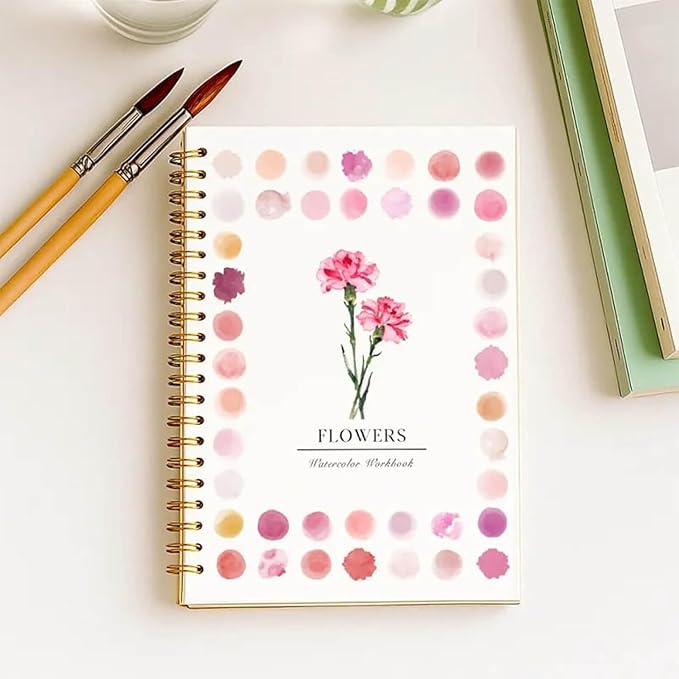 12-Color Beginner Watercolor Painting Kit