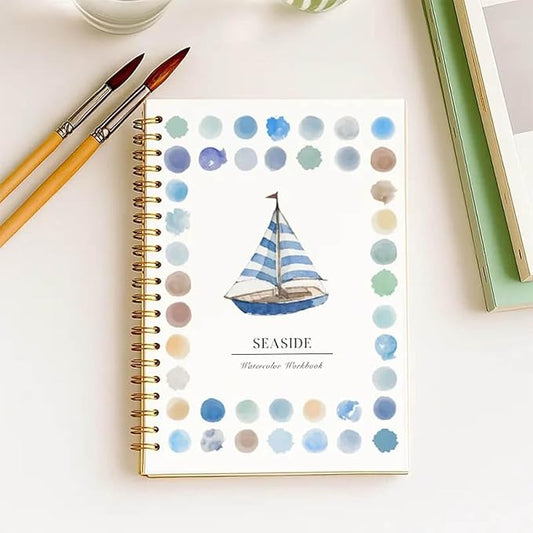12-Color Beginner Watercolor Painting Kit