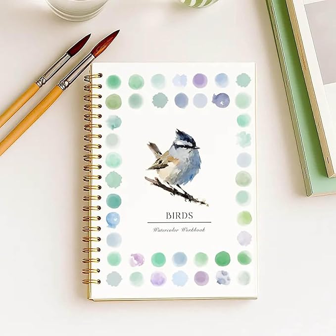 12-Color Beginner Watercolor Painting Kit