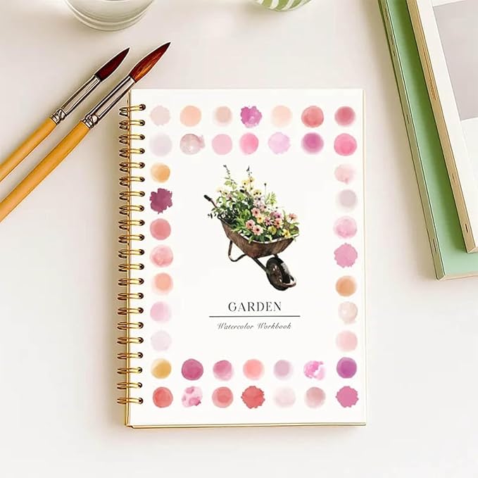 12-Color Beginner Watercolor Painting Kit