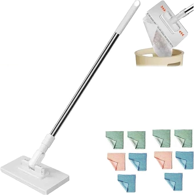 360° Clip-On Mini Dust Mop