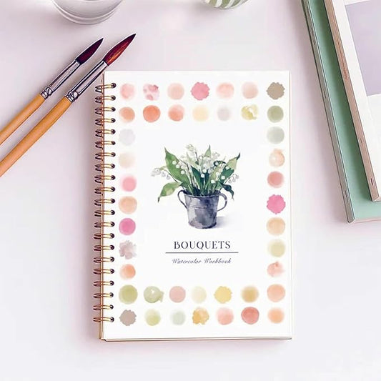 12-Color Beginner Watercolor Painting Kit