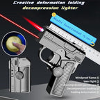 2-in-1 Windproof Jet Flame Lighter
