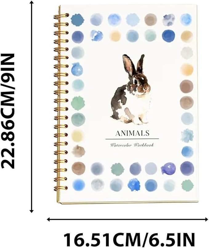 12-Color Beginner Watercolor Painting Kit
