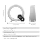 Sunset Wake-Up Light with White Noise Sleep Aid – Glow-in-the-Dark Bedside Lamp for Deep Sleepers, Kids & Adults