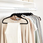 Basics Slim Velvet Non-Slip Suit Hangers (30-Pack)