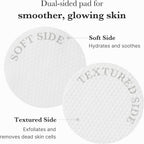 medicube Toner Pads Zero Pore Pad 2.0 | Dual-Textured Facial Pad for Exfoliation and Pore Care with 4.5% AHA Lactic Acid, 0.45% BHA Salicylic Acid | Ideal for All, Korean Skin Care, 70 Pads (1 Pack)