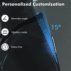 Smart Posture Corrector – Adjustable Upper Back Brace with Vibration Reminder