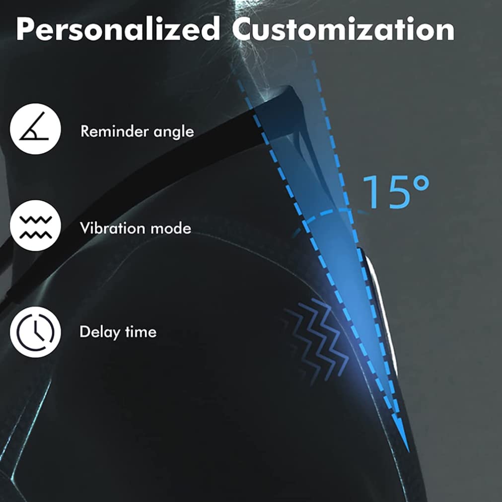 Smart Posture Corrector – Adjustable Upper Back Brace with Vibration Reminder