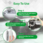 Rechargeable Cat & Pet Steam Brush – Self-Cleaning Slicker Comb for Cats, Dogs & Rabbits