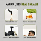 Kapiva Himalayan Shilajit Resin – Pure Ayurvedic Energy & Stamina Booster (30g, 250mg/Serving)