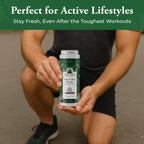Foot Sense Natural Foot & Shoe Powder – Long-Lasting Odor Eliminator (Up to 6 Months Protection) for Fresh, Sweat-Free Feet