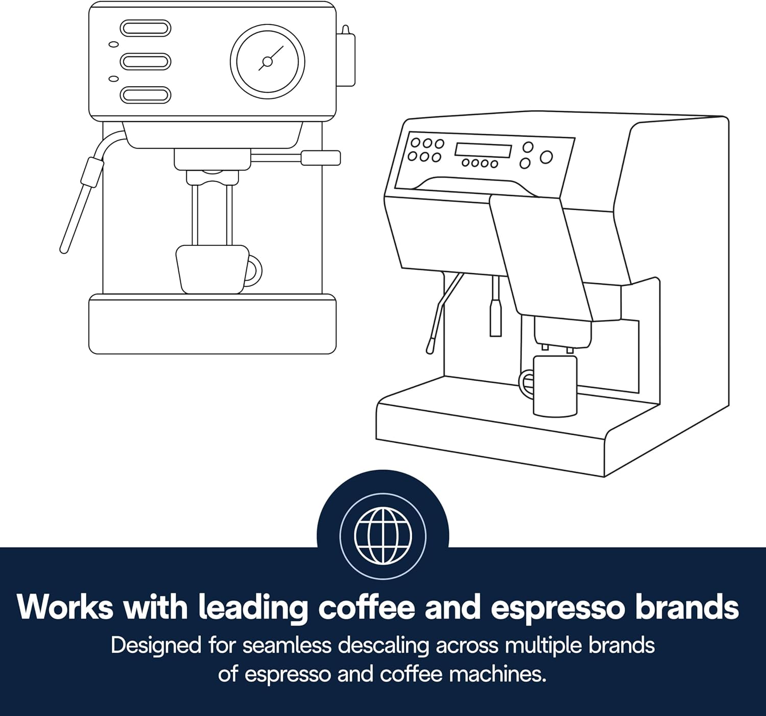 De'Longhi EcoDecalk Coffee Machine Descaler 500ml (5 Doses)