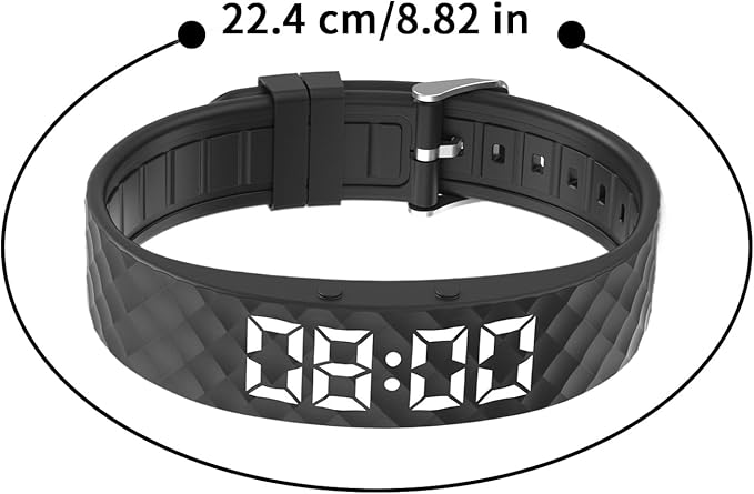 Rise Alarm Band – Silent Vibrating Alarm Wristband for Heavy Sleepers