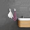 Self-Adhesive Tea Towel Holders (4-Pack) – Stainless Steel