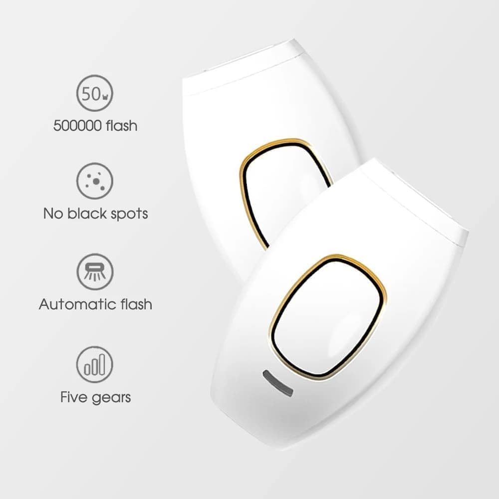 IPL Hair Removal Device – Painless Laser for Face, Body & Bikini (5 Levels, 999,999 Flashes)