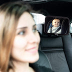 Baby Car Rear Seat Mirror – Shatterproof & Adjustable