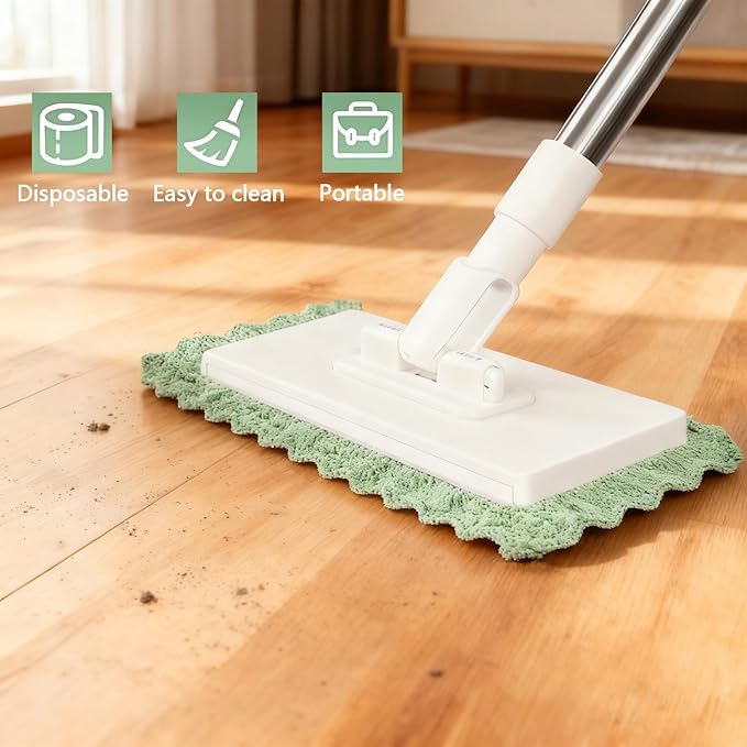 360° Clip-On Mini Dust Mop