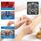 EMS Foot Massager Mat – 8 Modes