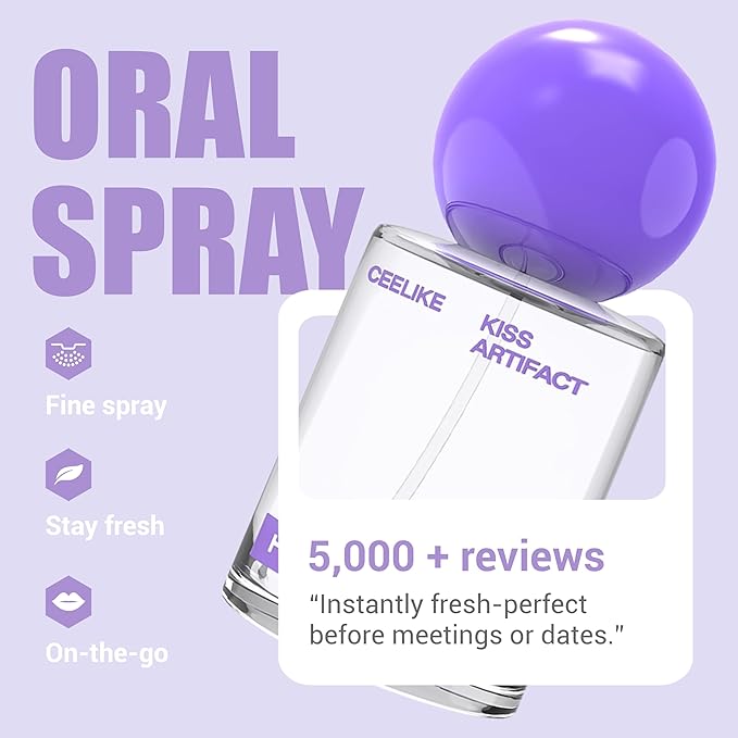 Alcohol-Free Probiotic Breath Spray (20ml)