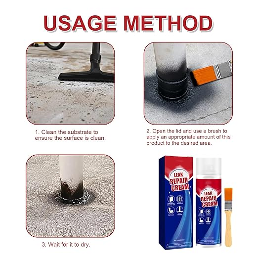 Leak Repair Waterproof Sealant Cream – Fast Drying, Long-Lasting