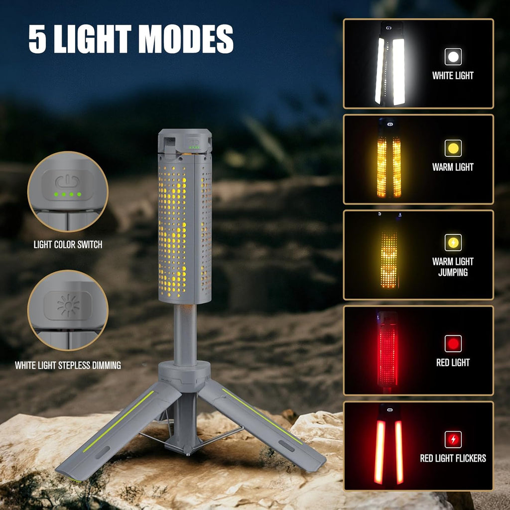 BUBRA 40" Telescopic LED Camping Light