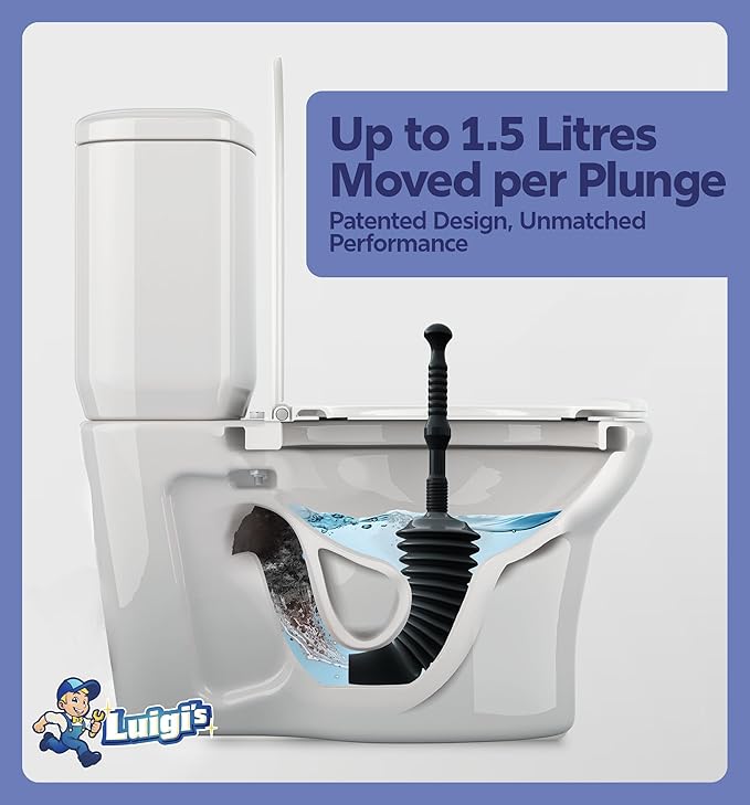 Heavy-Duty Toilet Plunger