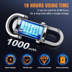 Rechargeable Mini COB Keychain Flashlight